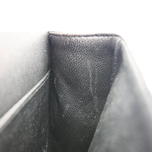 Chanel Small Classic Flap Quilted Caviar Leather Shoulder Bag Black - Picture 11 of 15